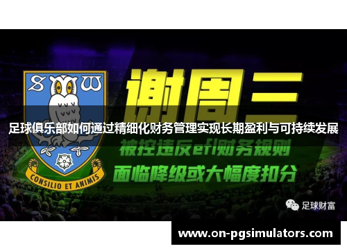 足球俱乐部如何通过精细化财务管理实现长期盈利与可持续发展